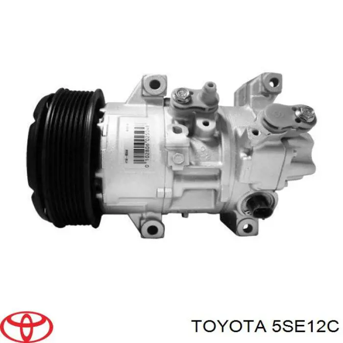 Compressor de aparelho de ar condicionado Toyota 5SE12C