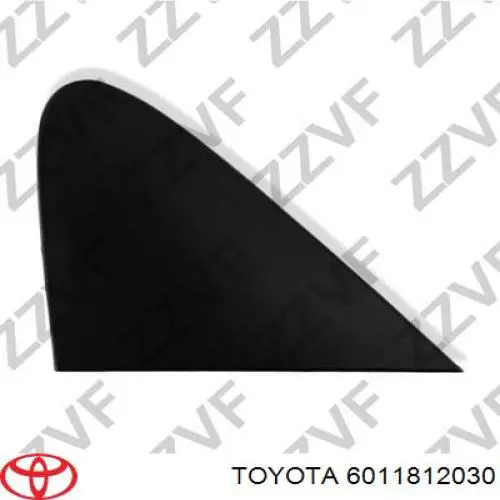 Moldura do pára-lama dianteiro esquerdo para Toyota Corolla (E15)