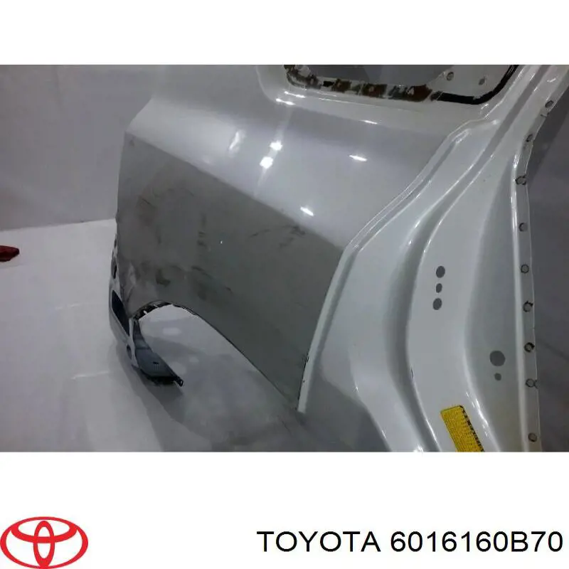Боковая часть задняя правая Toyota 6016160B70 цена, от 609.48 USD