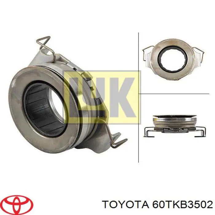 Выжимной подшипник 60TKB3502 Toyota