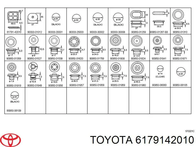 6179142010 Toyota 