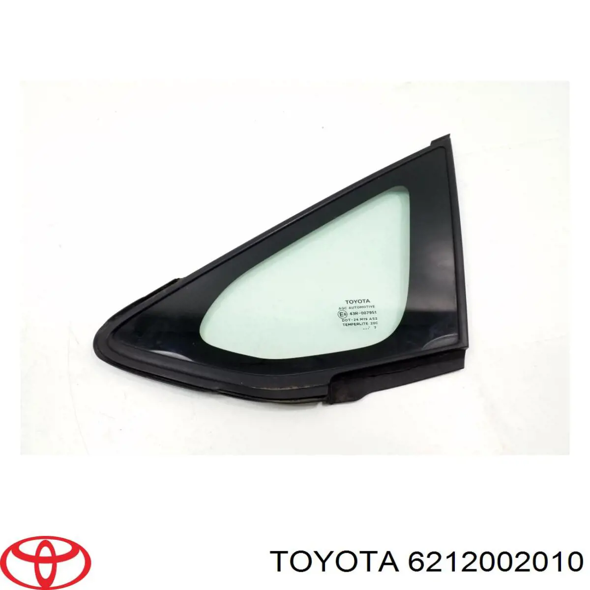 6212002010 Toyota стекло-форточка двери передней левой