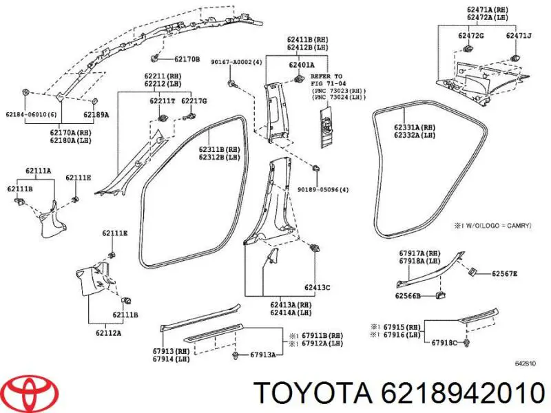 6218942010 Toyota 