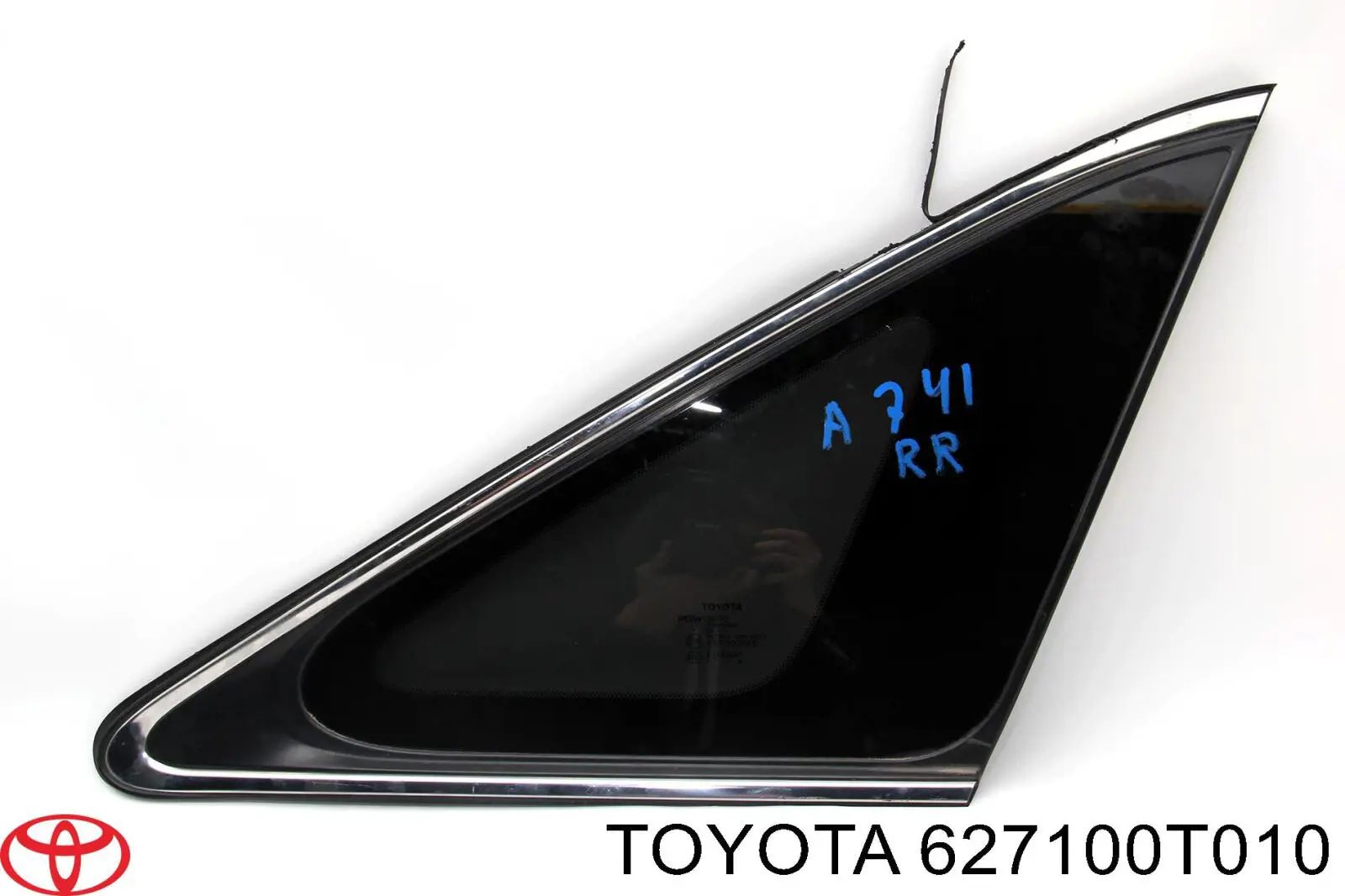 Стекло-форточка двери задней правой на Toyota Venza AGV1, GGV1