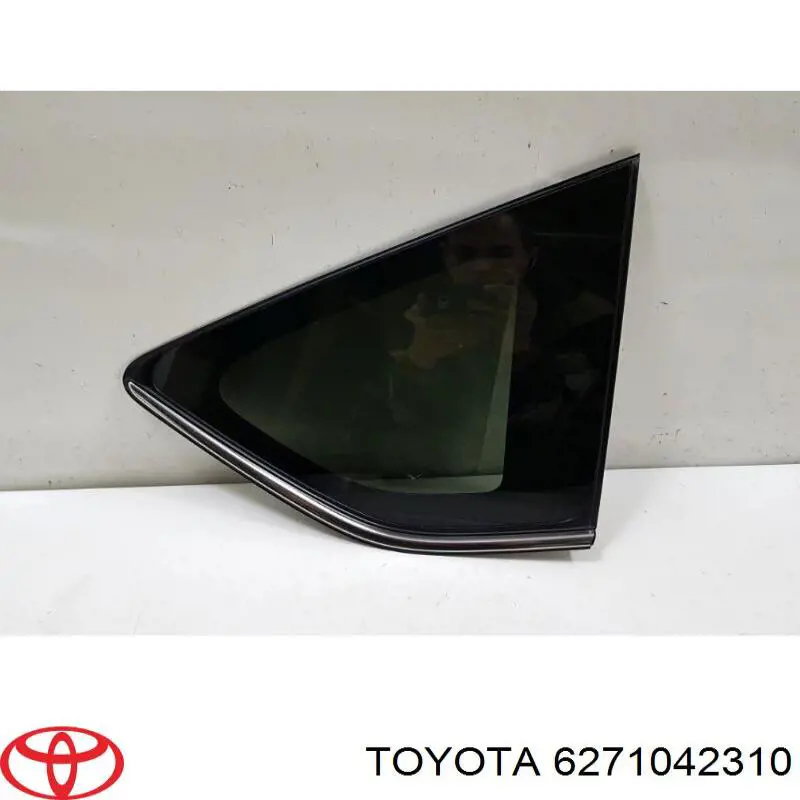 Vidro lateral direito corrediço de carroçaria para Toyota RAV4 (A4)