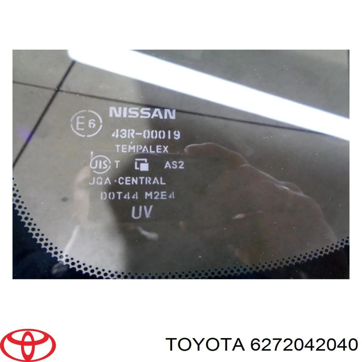 Купить 6272042040 Toyota Стекло кузова (багажного отсека) левое