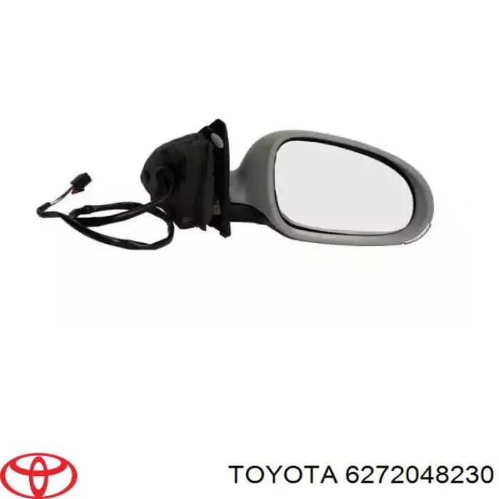 6272048230 Toyota стекло кузова (багажного отсека левое)