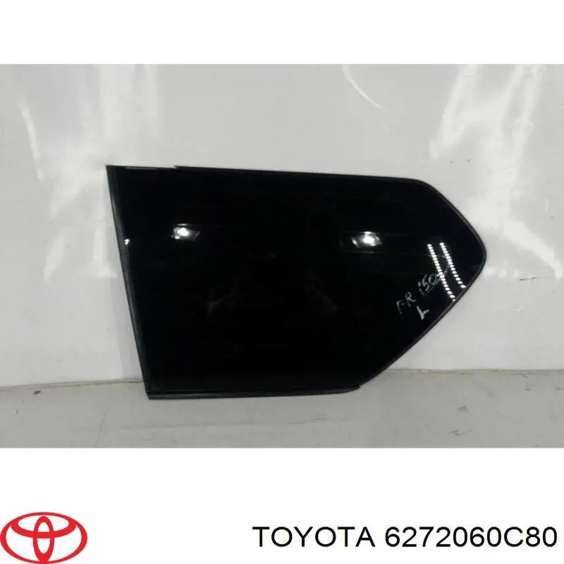 6272060C80 Toyota стекло кузова (багажного отсека левое)
