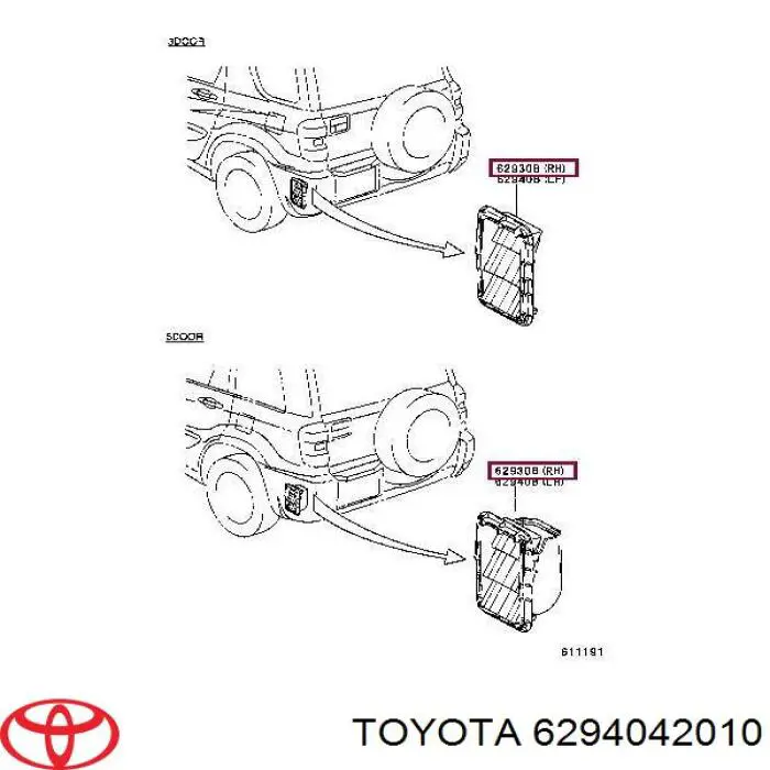 6294042010 Toyota 