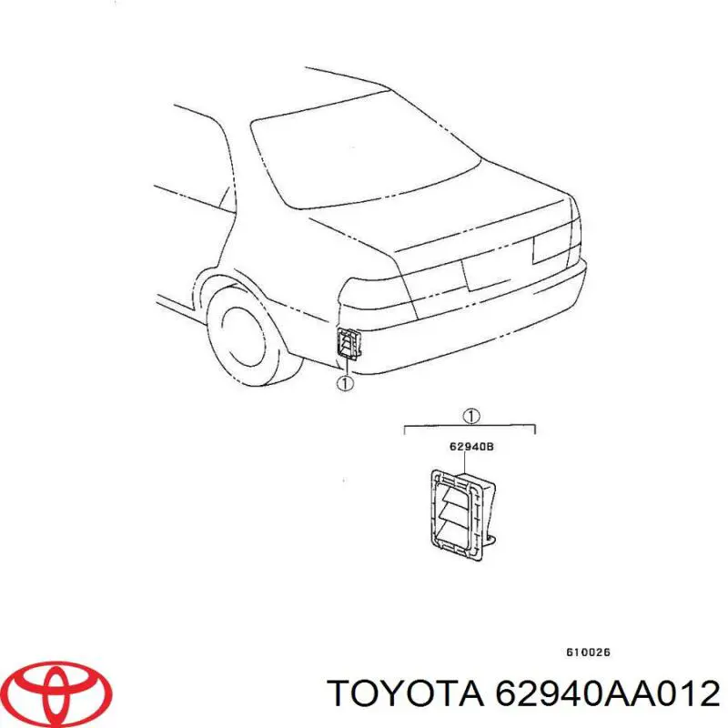  62940AA012 Toyota