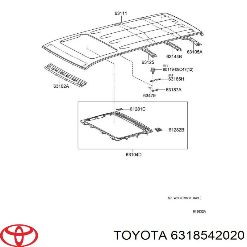  6318542020 Toyota