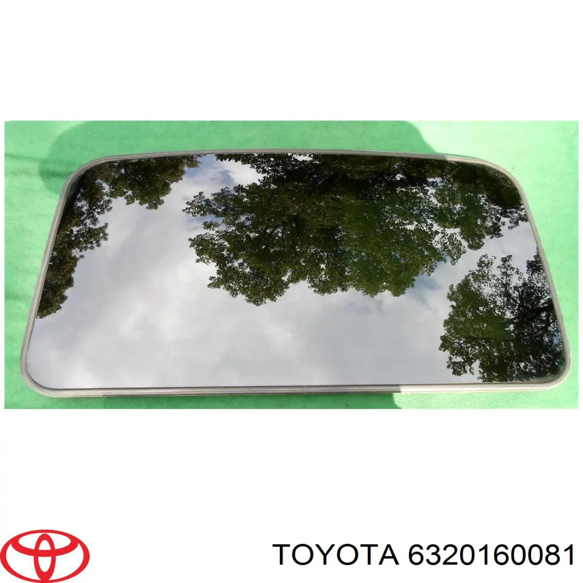 Крышка люка крыши Toyota 6320160081