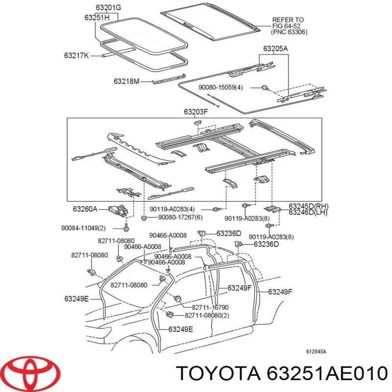 63251AE010 Toyota 