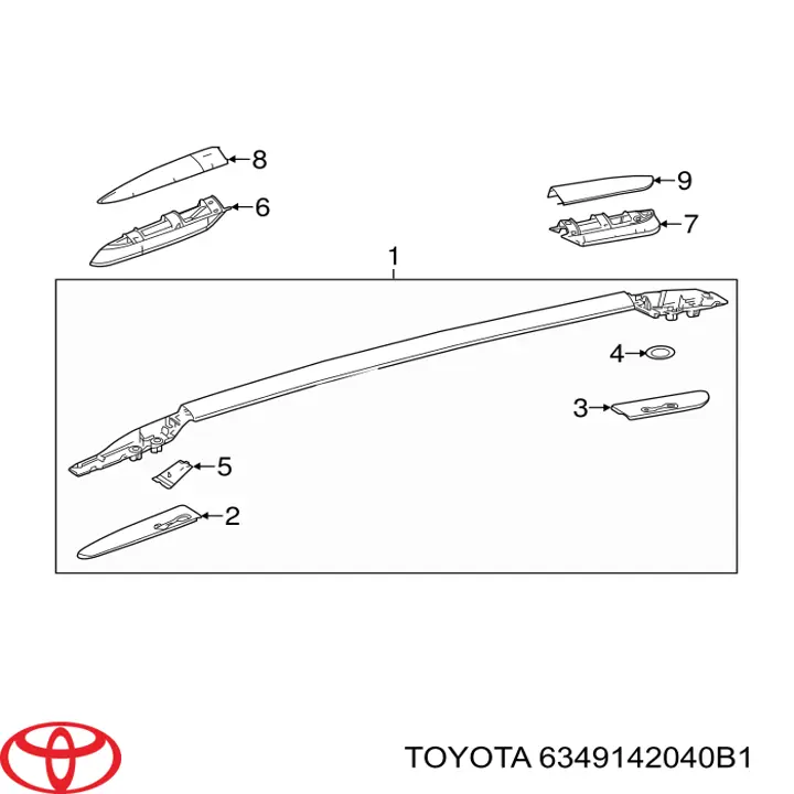 6349142040B1 Toyota 