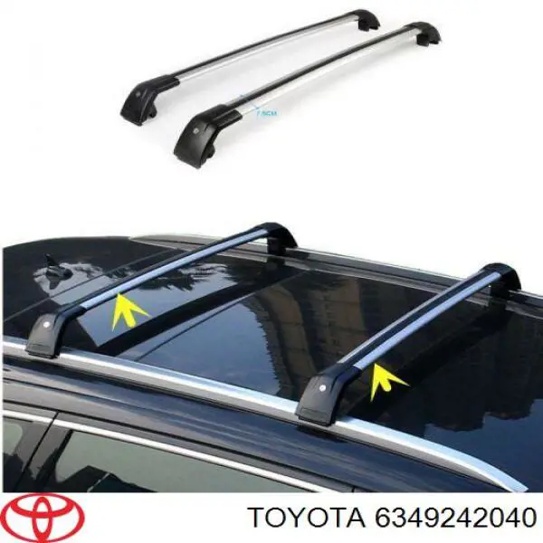  Toyota 6349242040B1 цена, от 57.77 USD