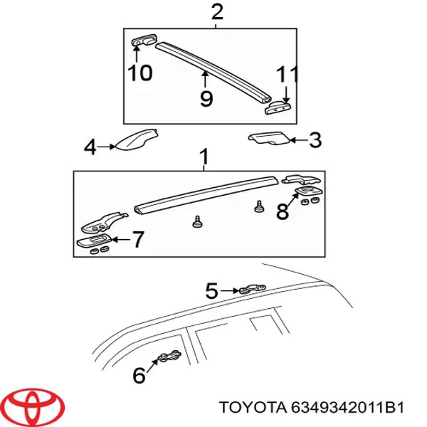  6349342011B1 Toyota