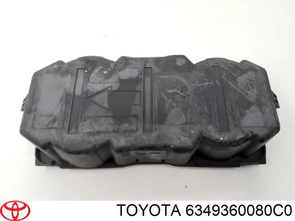 Tapa de guarnición de techo trasera derecha 6349360080C0 Toyota