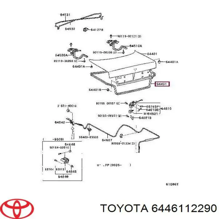  6446112290 Toyota