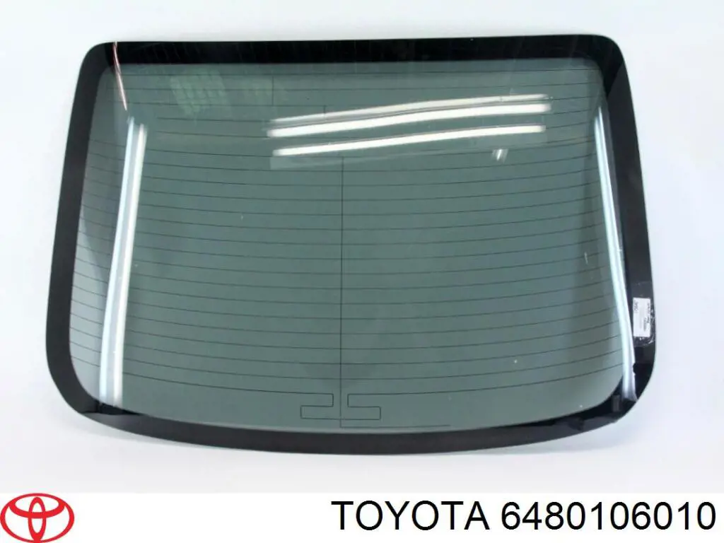 6480106010 Toyota Автомобильное стекло заднее