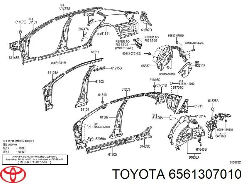  6561307010 Toyota