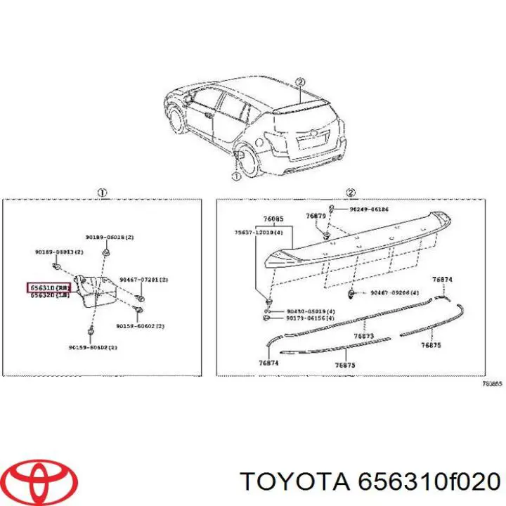 656310F020 Toyota 