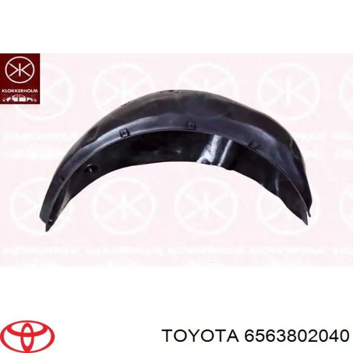 Подкрылок задний левый 6563802040 Toyota