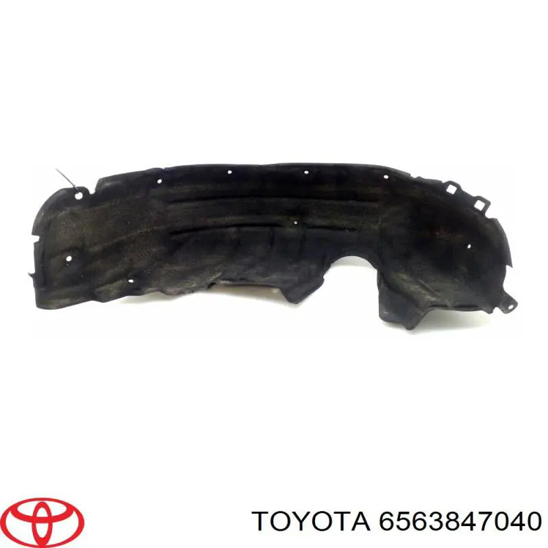 Подкрылок задний левый Toyota 6563847040 цена, от 30.40 USD