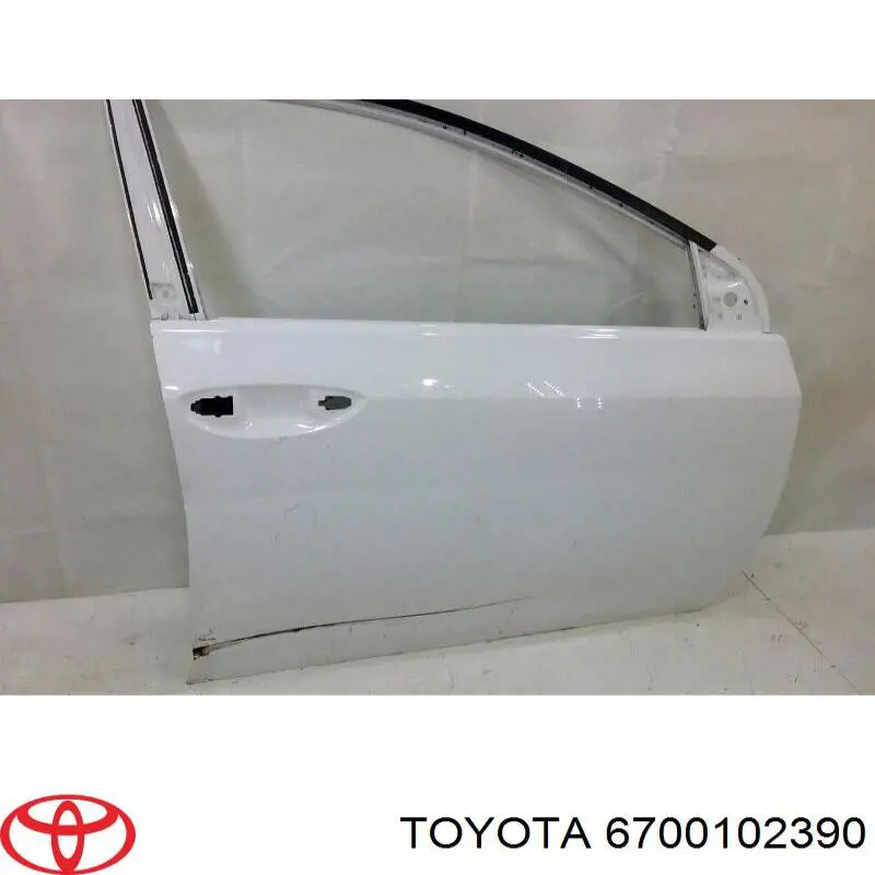 Передняя правая дверь Тойота Королла E18 (Toyota Corolla)