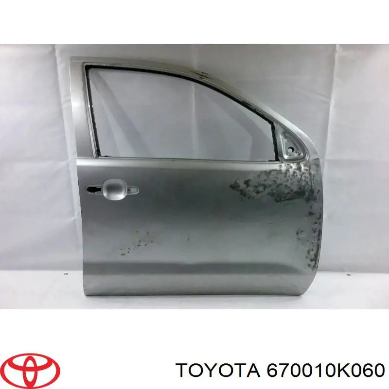 Дверь передняя правая 670010K060 Toyota