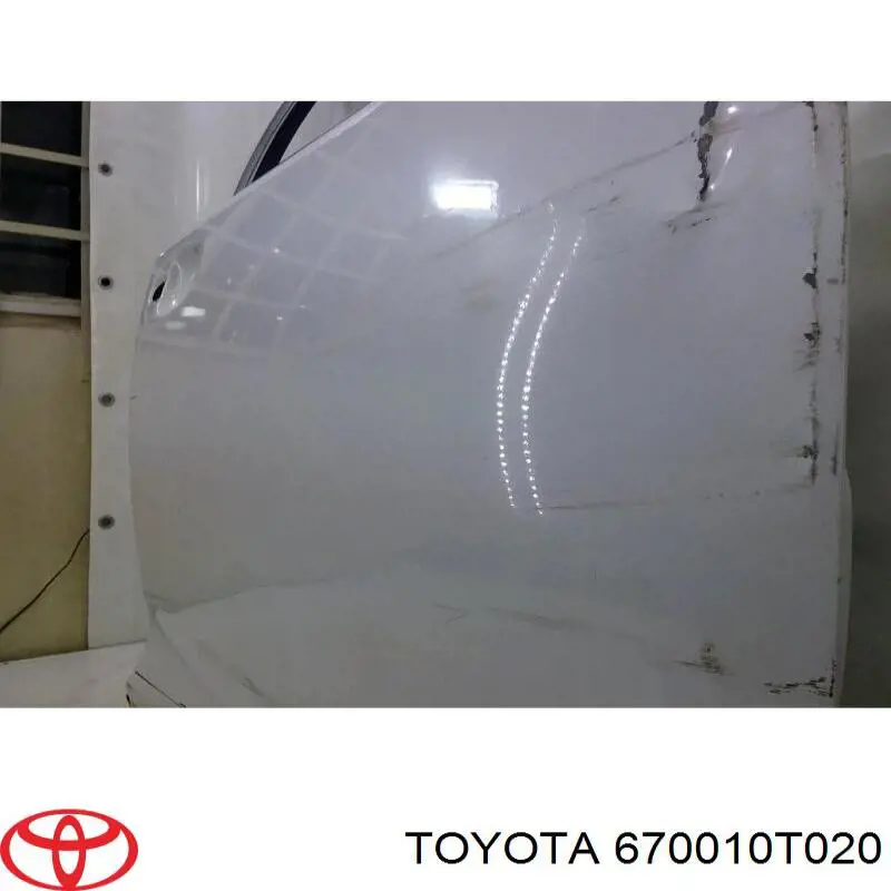 Дверь передняя правая 670010T020 Toyota