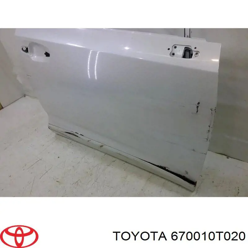 Купить 670010T020 Toyota Дверь передняя правая