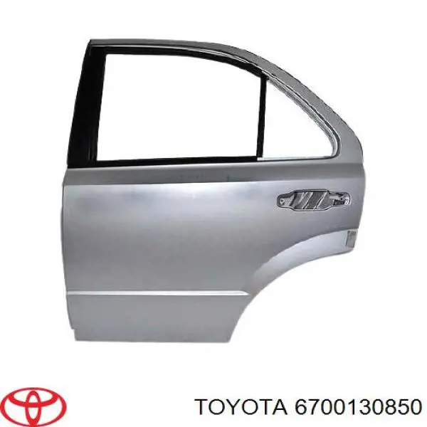 Купить 6700130850 Toyota Дверь передняя правая