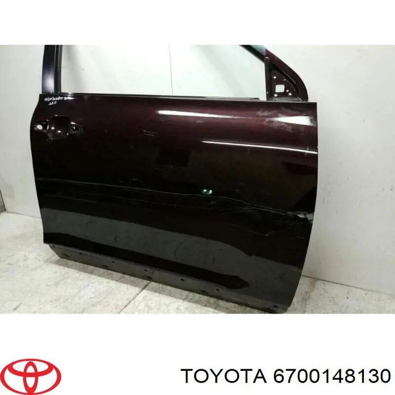 Дверь передняя правая 6700148130 Toyota