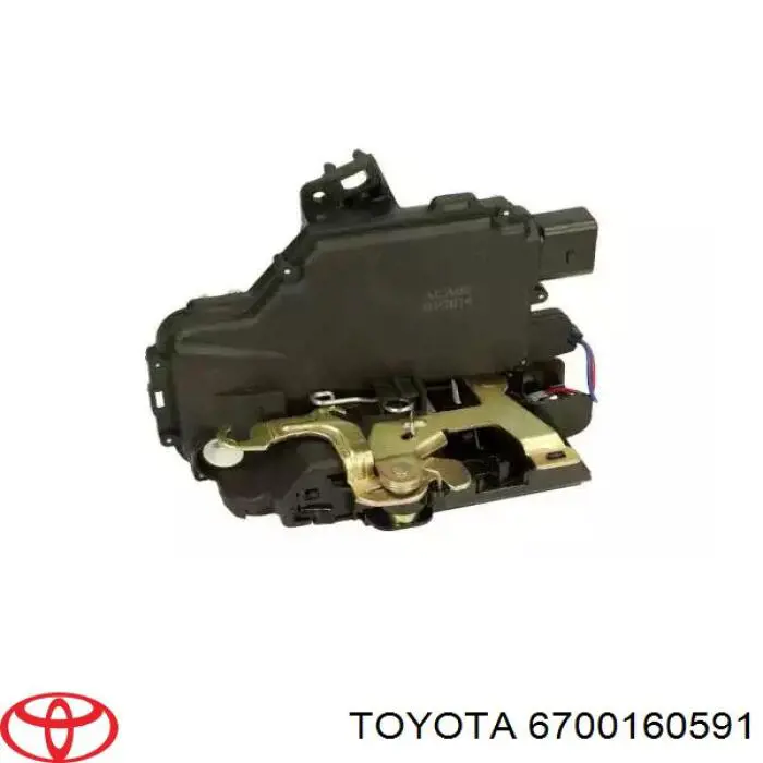 Дверь передняя правая 6700160591 Toyota