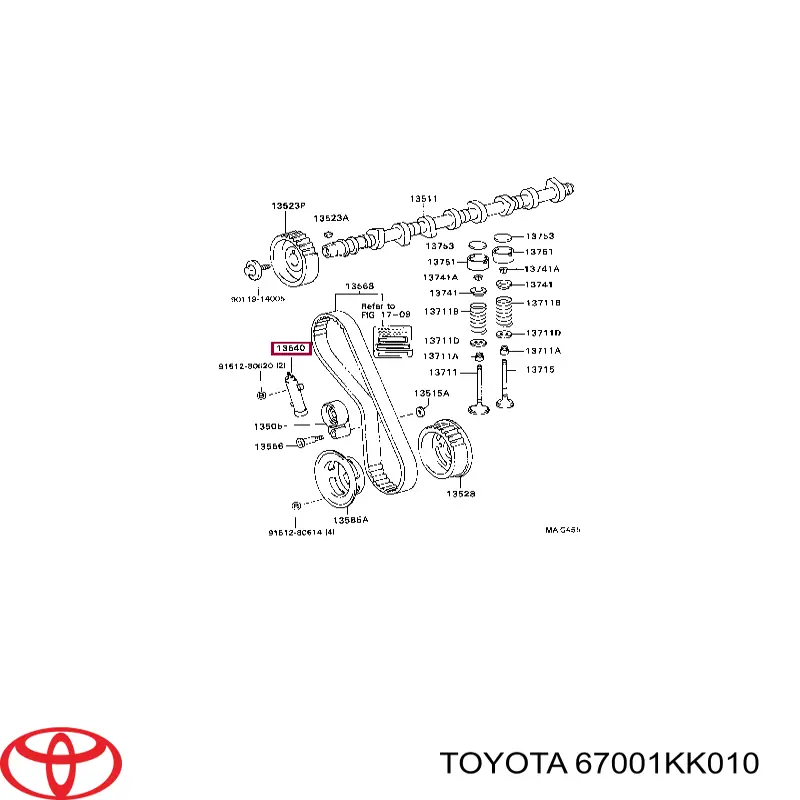 Porta dianteira direita para Toyota FORTUNER (N15, N16)