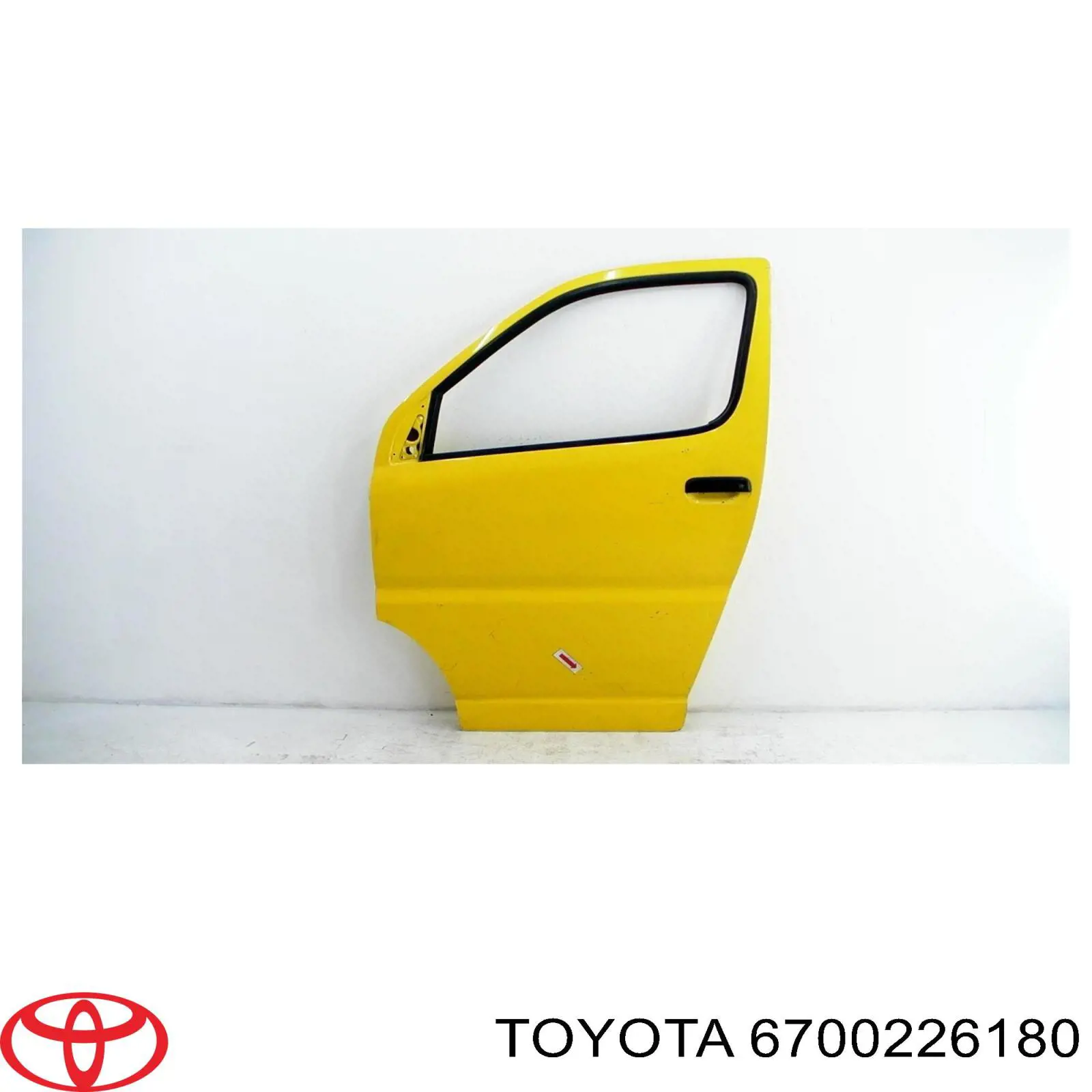 6700226180 Toyota porta dianteira esquerda