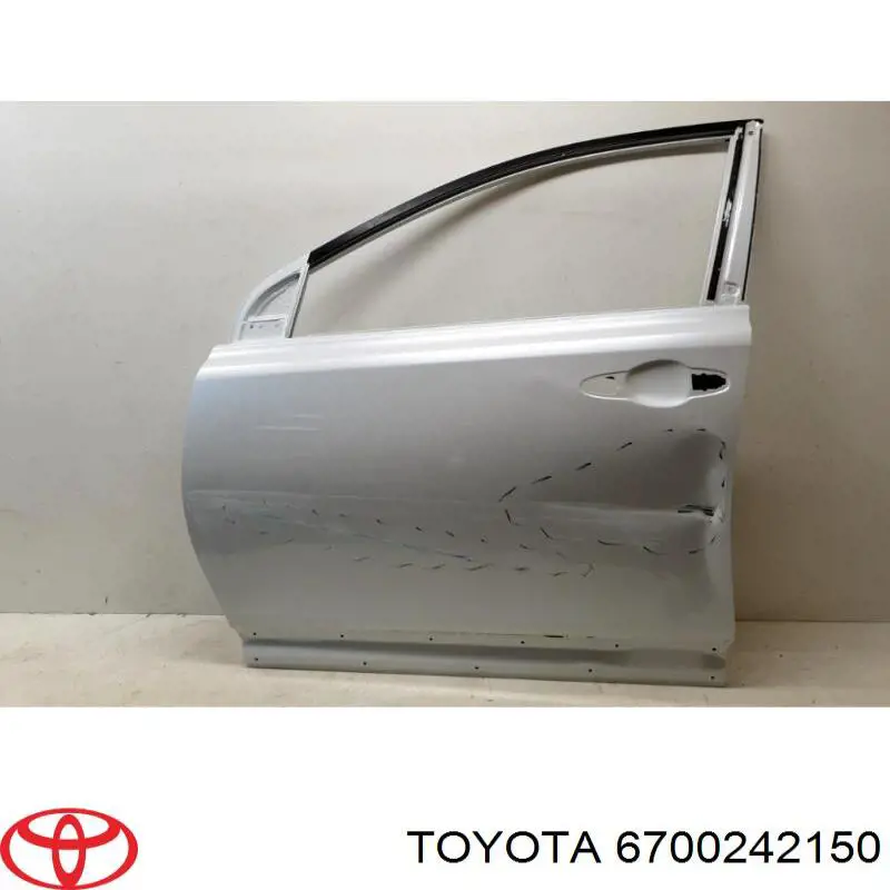 Дверь передняя левая 6700242150 Toyota