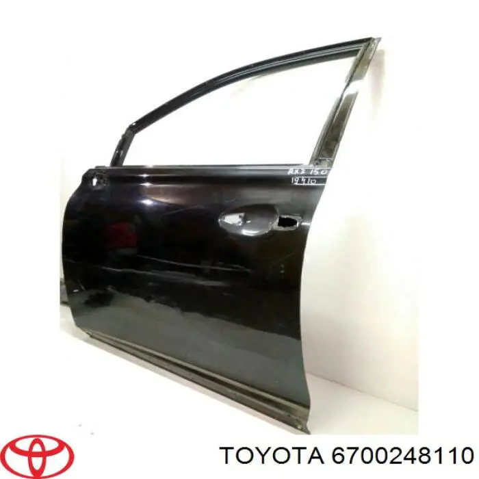 6700248110 Toyota дверь передняя левая