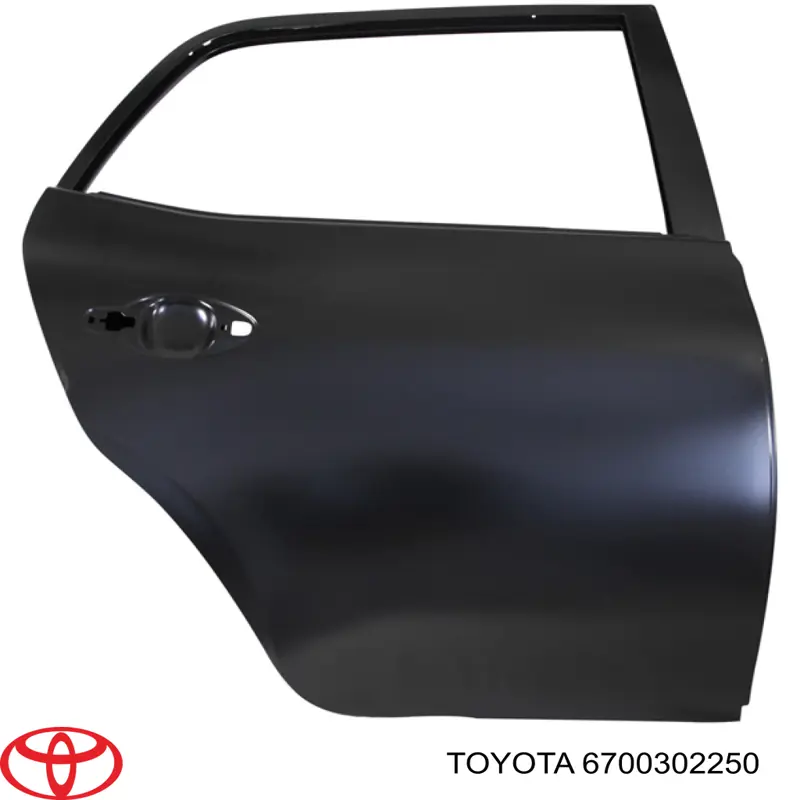 Дверь пассажирская задняя правая Toyota Auris UKP хэтчбек (E15) (2007 - 2013) цена, от 76.44 USD