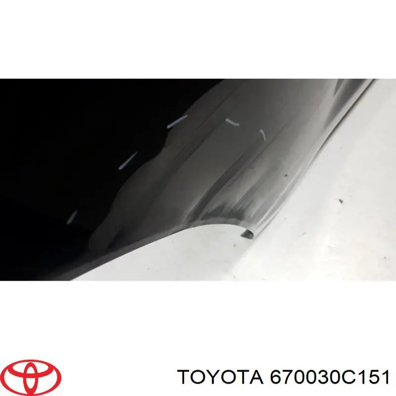 Задняя правая дверь Тойота Секвоя (Toyota Sequoia)