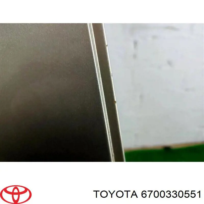Купить 6700330550 Toyota Дверь задняя в сборе