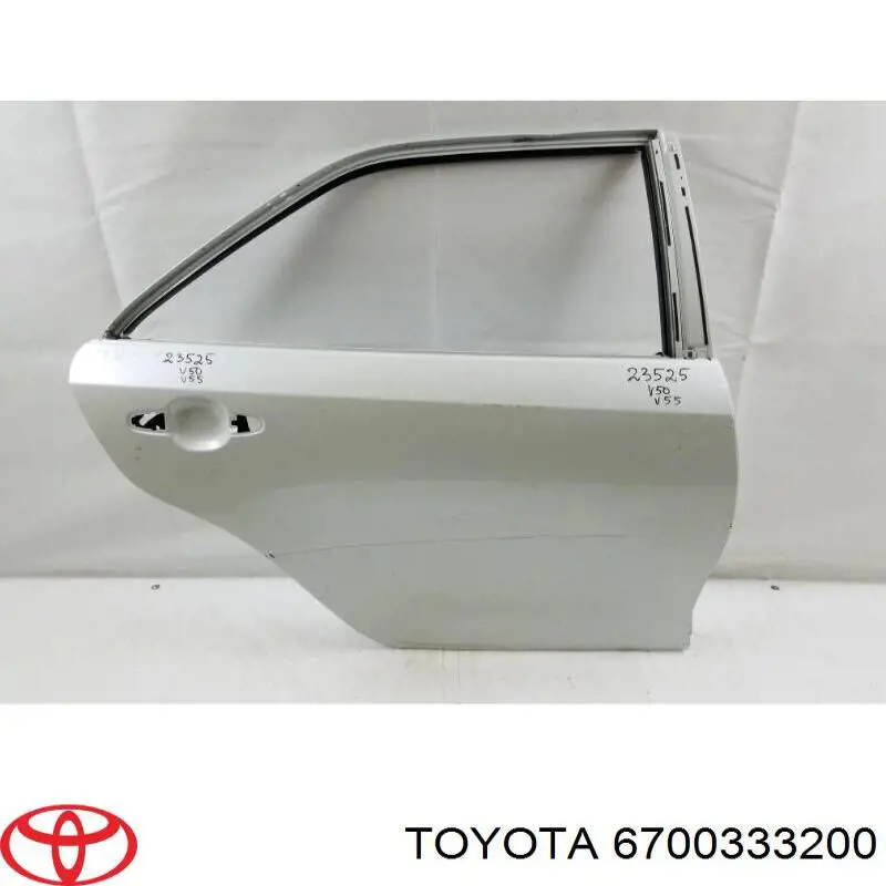 Задняя правая дверь Тойота Камри V50 (Toyota Camry)