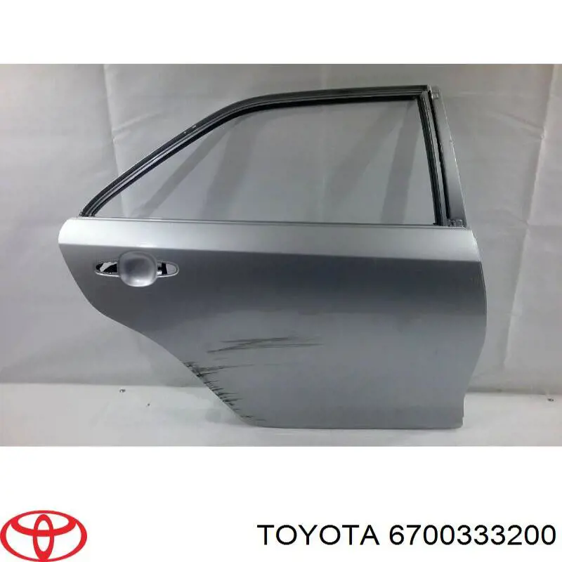 Дверь пассажирская задняя правая Toyota 6700333210 цена, от 204.93 USD