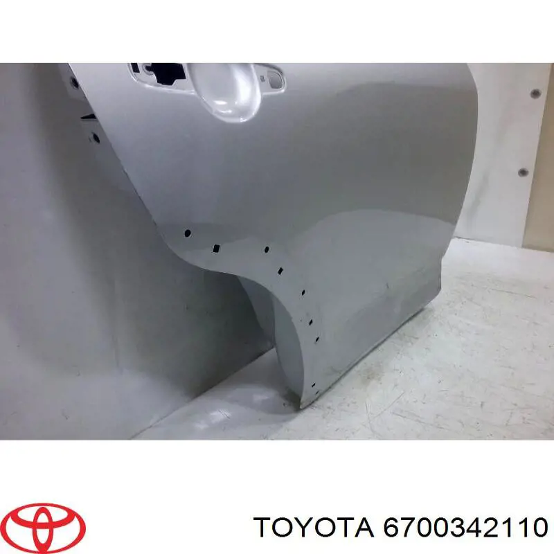 Дверь пассажирская задняя правая Toyota 6700342111 цена, от 187.64 USD