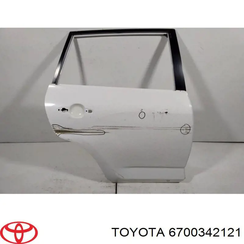 6700342121 Toyota Porta traseira direita
