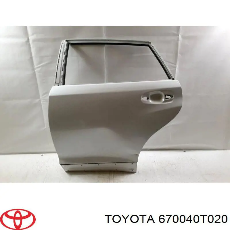 Porta traseira esquerda para Toyota Venza (AGV1, GGV1)