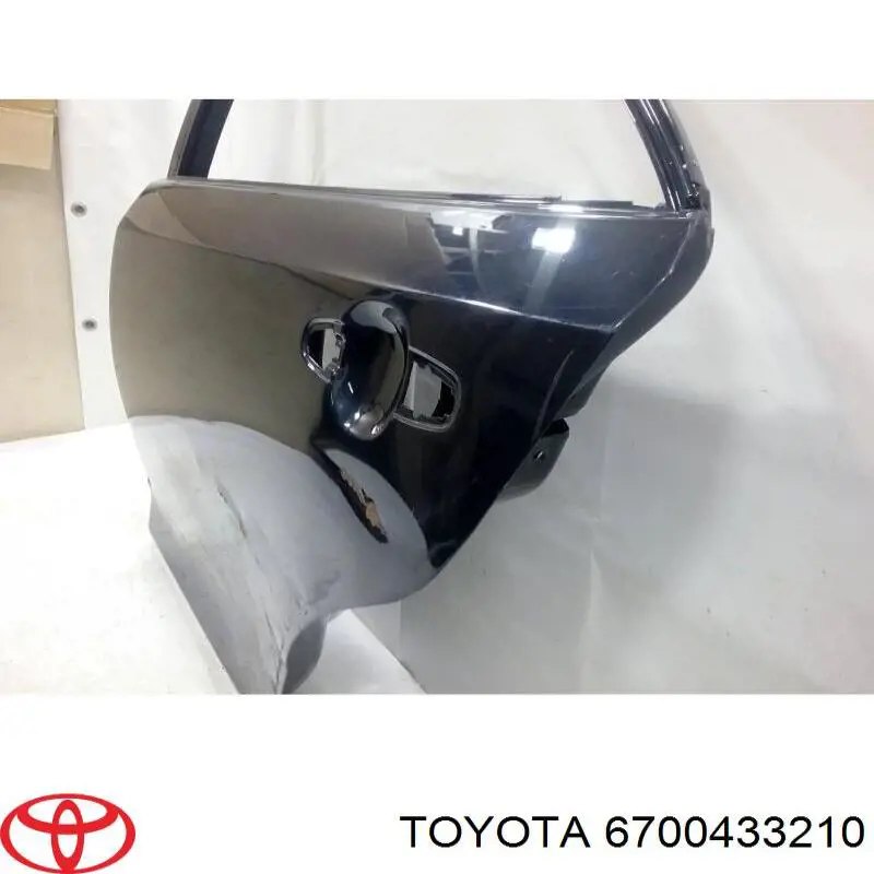 Дверь задняя левая 6700433210 Toyota