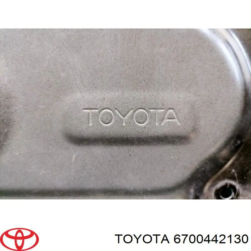 Дверь задняя левая 6700442130 Toyota