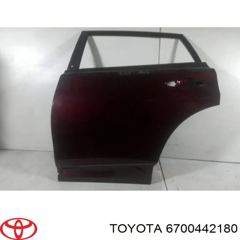 Дверь задняя, левая Toyota 6700442180 цена, от 183.41 USD