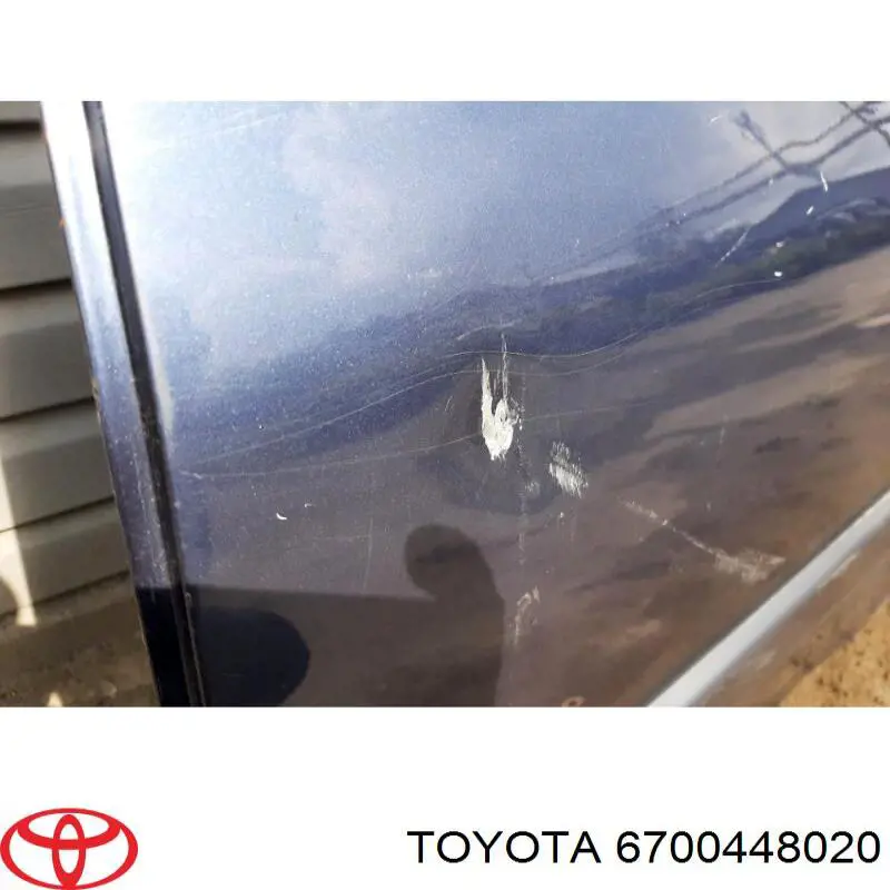6700448021 Toyota дверь задняя левая